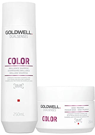 Goldwell Dualsenses Color Brilliance Shampoo 250ml 60Sec Treatment 200ml