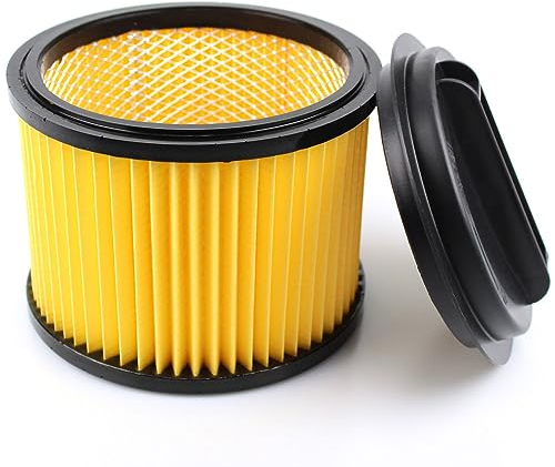 PakTrade Premium Ersatz-Faltenfilter mit Schraubdeckel geeignet für Einhell TC-VC 1820 S - 2342167 | TC-VC 1820 S Kit - 2342175 | TC-VC 1820 SA - 2342425