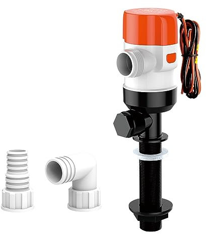 LIGHTEU®, Seaflo 12V 1100GPH LIVEWELL BAITWELL Belüfter Tauchkartusche Bootsbilgenpumpe SFBP1-G1100-13C