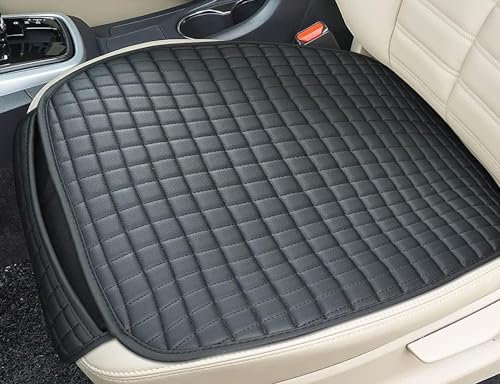 ZATOOTO Car Seat Cushion, Car Seat Cover for Driving, Universal Anti-Slip Comfortable, 1PCS Black