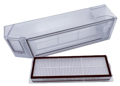 MUEOSI L10s Ultra Staubbox mit Filterzubehör Ersatz-Staubbehälter, for Dreame, Bot B116CN/B101CN Staubsauger-Ersatzteile Staubsammler