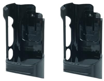 BVMAG 2 Way Radio Holster Compatible with Motorola APX 6000 APX 8000 PMLN5709 PMLN5709A PMLN7901A PMLN7901 Radio Holder with Belt Clip Models 2Packs