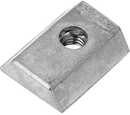Z042M Tuerca de Ranura,Tuerca de Ranura de Corredera en T de Metal Aleación de Zinc Accesorio de Movimiento Lineal para Fijar Piezas del Torno con Tornillos
