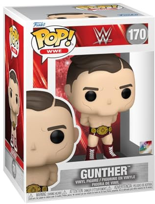 Funko POP! WWE: Gunther - Vinyl-Sammelfigur - Geschenkidee - Offizielle Handelswaren - Spielzeug Für Kinder und Erwachsene - Sports Fans - Modellfigur Für Sammler und Display
