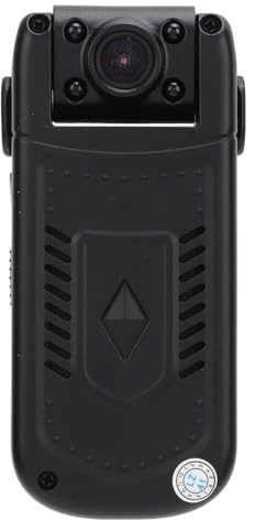 Plyisty 1080p Body Camera, Small Wearable Body Camcorder, Portable Vlogging Camera, Night Vision, Motion Detection, 500 Min Battery Life, Video Recorder for Sports, Travel, Outdoor