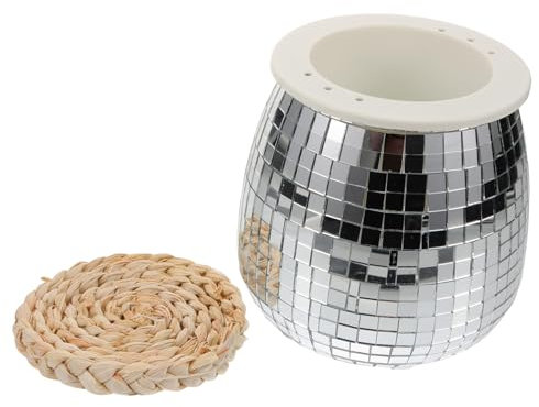 TINEASUR Hängender Disco-pflanztopf Disco-pflanztopf Filigraner Deko-blumentopf Für Garten Oder Balkon