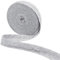 MAYJOYDIY Graues Schrägband Mit Einfacher Faltung 5 m×17mm Schrägband Saumband Polyester Paspelband Quilting Kleidungszubehör Für Teppichkanten DIY Handwerk Nähen Nähen