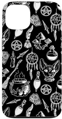 Witchy Gothic Emo Grunge Wicca Magic Mystic Witchcraft Goth Hülle für iPhone 13