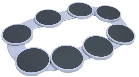 Drehbares Tisch-Serviertablett, 360° Drehbar, Lazy Susan für Esstisch, 8 Gerichte, Erweiterbarer Küchen-Esstisch, Drehteller-Tablett für Rechteckige, Längliche Tische