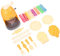 Yardwe 1 Ensemble De Machine À Glace pour Enfants Sorbetière pour Tout-Petits Jouets Interactifs De Crème Glacée Sorbetière Simulation Machine À Glace PP Orange