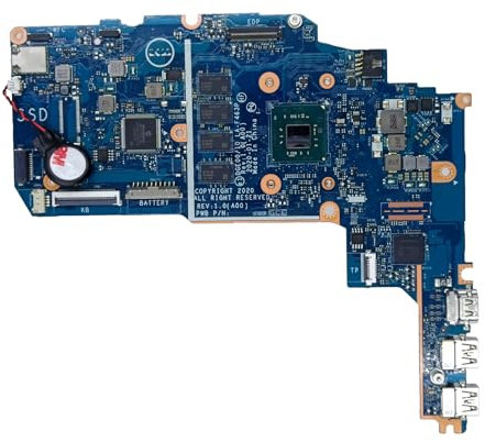 Repuesto para placa base Dell Latitude 3190 LA-F463P N4120, 4 GB de RAM 0JT0MH 0JT0MH