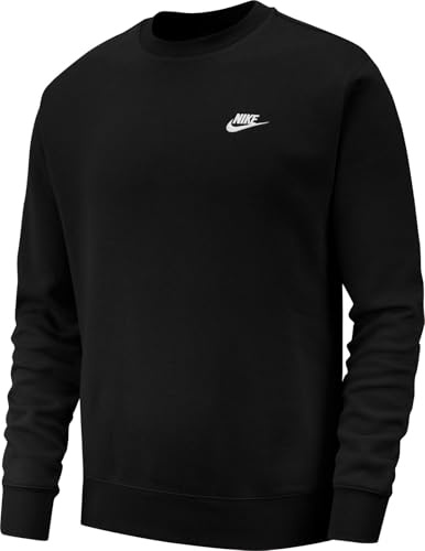 Nike Herren Sportswear Club Rundhalsshirt, Black/White, 4XL
