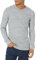 Amazon Essentials Men's Slim-Fit Long-Sleeve Waffle Henley Shirt, Light Grey Heather, M