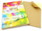 Evergreen Goods 100 Hojas A4 Papel Kraft Autoadhesivo Imprimible - Papel Adhesivo Mate Apto para Impresoras de Inyección de Tinta y Láser - Adhesivo para Decoración, Cajas y Etiquetas de Envío