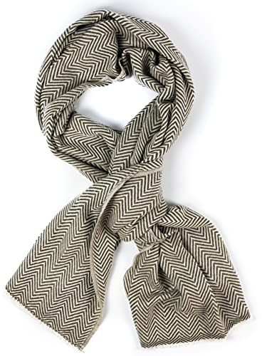 yanopurna Unisex-Kaschmirschal – Handgewebte Stola Aus 100% Kaschmirwolle – Warmer Wickelschal, Halstuch, Kopfwickel-Kaschmirschal Für Damen Und Herren – Hergestellt In Nepal