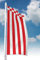 Deitert Bundesland-Flagge Bremen – 120x300 cm Bremen Fahne ohne Wappen im Hochformat, Hissfahne aus reißfestem Polyester