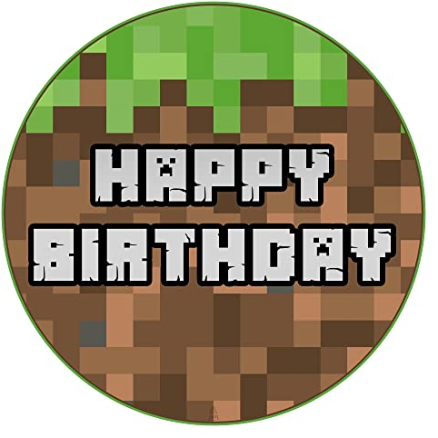 J&M DECO Tortenaufleger Gamer – essbare Kuchendeko Ø 20 cm – Tortenbild mit Gaming-Motiv für Jungengeburtstag – Zuckerpapier Tortendekoration – gebrauchsfertig