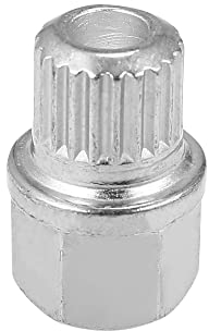 X AUTOHAUX 37/21PT Hollow Car Anti Theft Wheel Lock Lug Nuts Screw for BMW