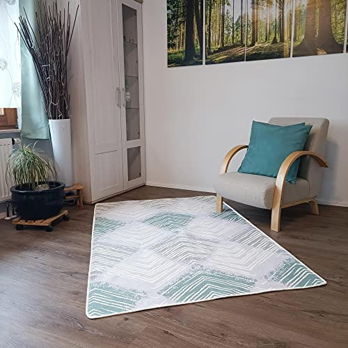 CelinaTex In und Outdoorteppich Carpet XL 120 x 180 cm Design 3 Indoor Outdoor Teppich Balkon Garten Flur Wendeteppich