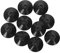 Zunedhys Lot de 10 ventouses en caoutchouc noir de 27 mm pour pompe d'aquarium