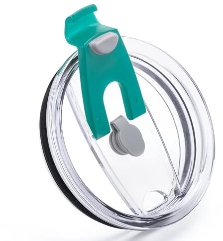 Prurex 30oz Tumbler Lids,Replacement Lids for 30oz Yeti Rambler, Ozark Trail and More,BPA Free,30 ozTumbler,Cup Cover (Blue)