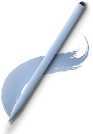 ZAGG Pro Stylus 2 with Active & Capacitive Tips, Palm Rejection, Tilt Recognition, Bluetooth Pairing, Compatible w/iPad Pro 11/12.9 (3,4, & 5 Gen)/Air 10.9/iPad 10.2/9.7/Mini 5/ iPad Air (M2) - Blue