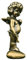 Cabilock Messing Engel Figur Mini Amor Retro Design Für Büro Home Dekoration