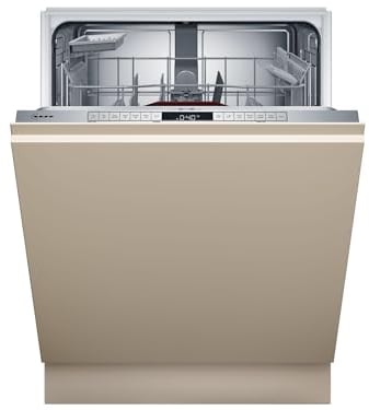 NEFF S175EAX08E, N 50, Smarter Geschirrspüler Vollintegriert, 60 cm, Besteckkorb, Made in Germany, automatische Türöffnung, besonders leise Spülmaschine, höhenverstellbarer Oberkorb, Aqua Stop