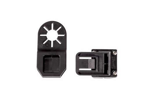 Parat Universaladapter Rosenbauer (Adapter für Taschenlampenhalterung, für Feuerwehrhelm Rosenbauer Heros Smart/Matrix, Halterung für Sicherheitsleuchten, Helmhalterung) 6902076151