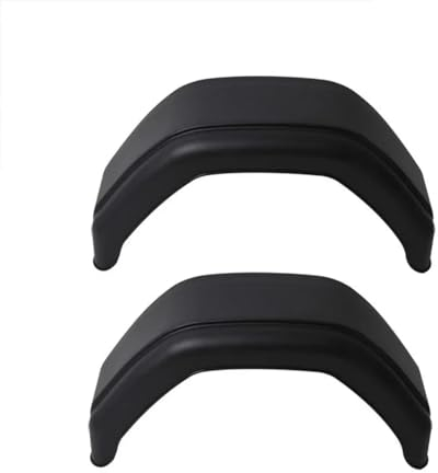 Preiswert&Gut 2 x Kotflügel für Anhänger, 13 Zoll – (2066) – Robustes Kunststoffmaterial, Maße 660mm x 200mm x 330mm, einfache Montage, ideal für Autoanhänger und Pferdeanhänger