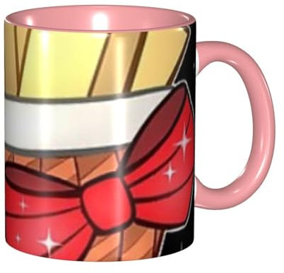 Becher, bedruckte Kaffeetasse, Keramiktasse, Kaffeetasse, Teetasse für Küche, Restaurant, Büro,Fnaf Exotische Butter