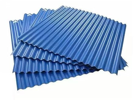 Transparente Wellplatte, 2.5mm 5pcs Dicke Profilplatten Trapez,Dachverkleidungsplatte,für Carports,Schuppenplatte,FRP-Tageslichtplatten, Lagerschuppen Garagen Vordächern Gewächshäusern(35*24in)