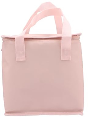 Tutete Bolsa Térmica Grande Interior PEVA y Exterior en RPET | Pink | Bolsa térmica de gran capacidad con forro PEVA reutilizable y exterior en RPET reciclado. Mantiene la temperatura ideal
