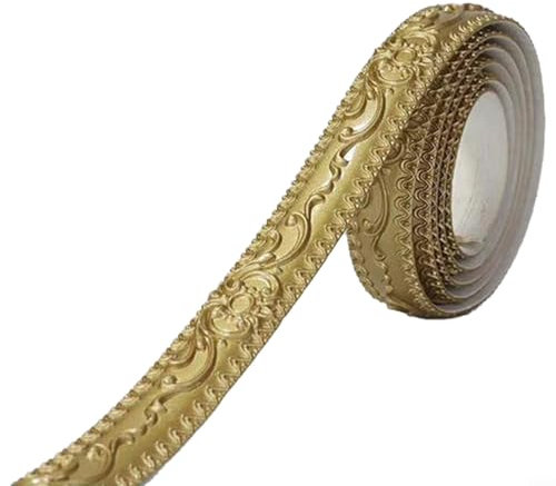 EXTRWORY PVC soft wire frame, decorative wall edge, 4.3 x 1.4 x 1.4 inches, soft line mirror frame, TV background, wall imitation, plaster line, ceiling line (9)