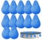 12 Stück Wassersack Pool, Pool Beschwerungssack, Wassersack Für Poolabdeckung, Gewichte Wassersack Für Poolplanen, Pool Zubehör Winter
