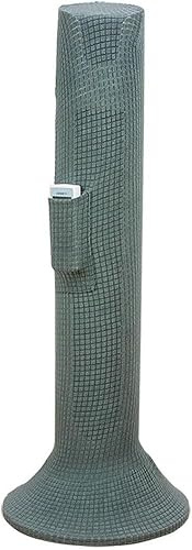 PAIKIUU Turmventilator, elastischer Polyester-Staubschutz, Bodenstehend, grün, staubdicht, Aufbewahrungsschutz für Haushaltsventilatoren