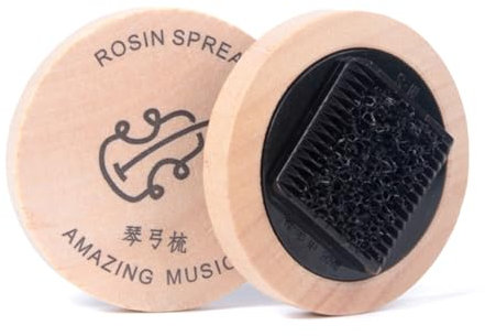 Geigenbögen Haarbürste Ersatz Holz Violine Bögen Schwanz Kamm Tragbare Cellobögen Bürste Rundwerkzeug Kolophonium Spreizer