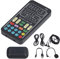 I9 Changeur Vocal Ensemble, Changeur de Voix Portable de la Carte Son avec des Lumières LED, Mintifonction Mini Dissieur Vocal diffusé, 8 Sons/Effets Différents, pour Les