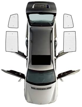Auto Vorhänge Für VW Für Sharan Für MK2 7N Für SEAT Für Alhambra 2011~2022 Auto Vollständige Abdeckung Sonnenschirm UV Schutz Fenster Visier Auto Fenster Sonnenschutz(Rear Windows 4pcs)