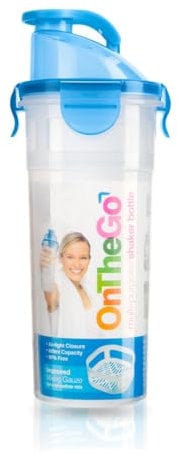 Protein Shaker Bottle with Mixing Ball – Leak-Proof Gym Sports Drink Blender Cup for Protein Shakes, Smoothies & Supplements – BPA-Free, Multi-Purpose Fitness Shaker 600ml 1PC