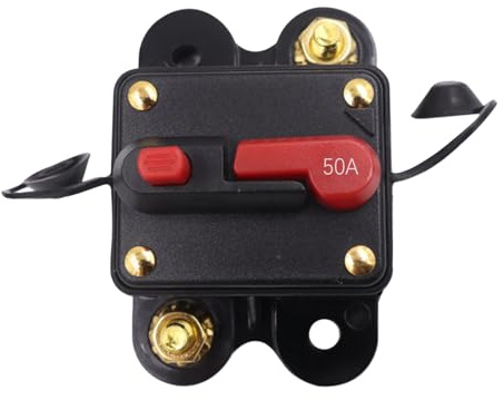 laxreheye Interrupteurs De Circuit | Disjoncteur Automatique,Interrupteur Courant pour Electriques Voiture ATV Maison