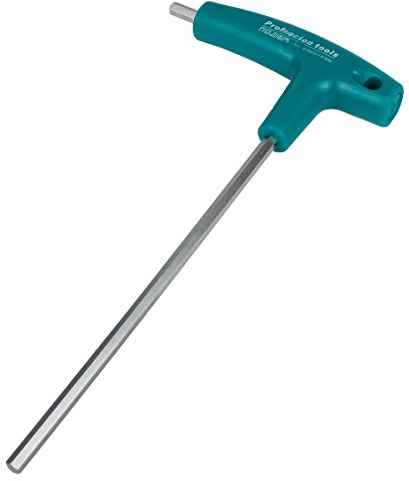 Larcele 1 Stück Innensechskantschlüssel Fluch Schraubenschlüssel Metrisch mit T-Griff NLJBS-02 (5mm) MEHRWEG