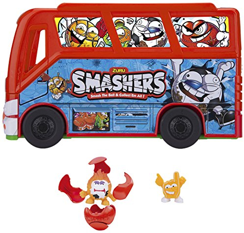 Smashers - Fußball Bus mit 2 Figuren, Fußball (Famosa 700014384)