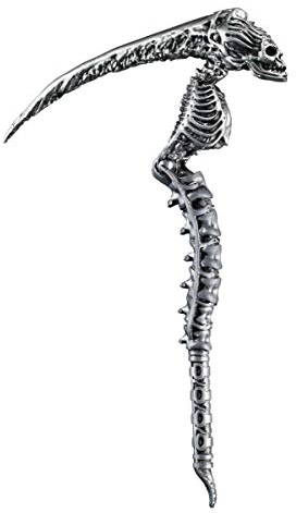 Horror-Shop Sinister Skull Sense 46 cm als Kostümzubehör für Rollenspiele und Halloween