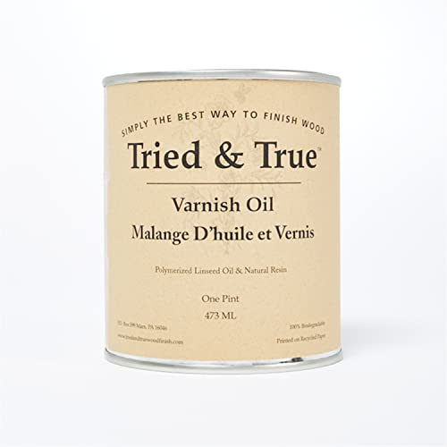 Tried & True Superior Varnish Oil Wood Finish, Pint
