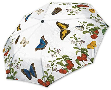 Ranneberg & Friends Taschenschirm mit verschiedenen Motiven - Größe: L 28 cm B 97 cm - 330 g schwer (RKS007 Merian Schmetterlinge)