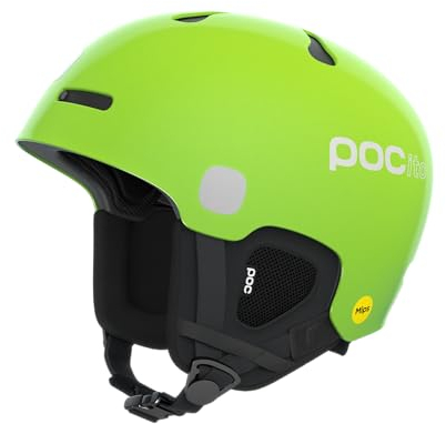 POCito Auric Cut MIPS - Sicherer Ski- und Snowboardhelm für Kinder mit LED Panel, MIPS Schutz, Leicht, Anpassbar, gut Belüftet