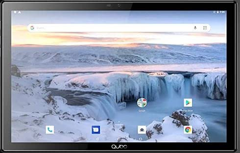 Qubo Tablet T104, con conectividad 4G, 10,1 4GB de RAM 64 GB de ROM Gris, Incluye Funda