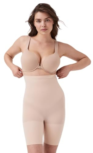 Spanx Higher Power Short, Ropa Interior Modeladora Mujer, Beige (Soft Nude), S