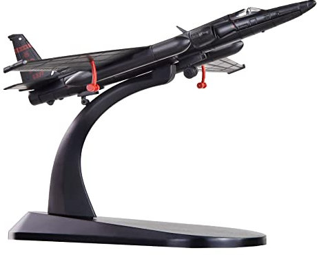 HANGOU 1/144 American-U2 Fighter Jet Plane Model Alloy Diecast Model Aircraft for Gift or Collection Model